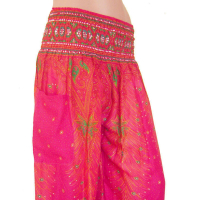 Harembroek Large Veer roze